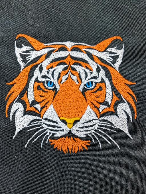 Echantillon - Tigre - Broderie